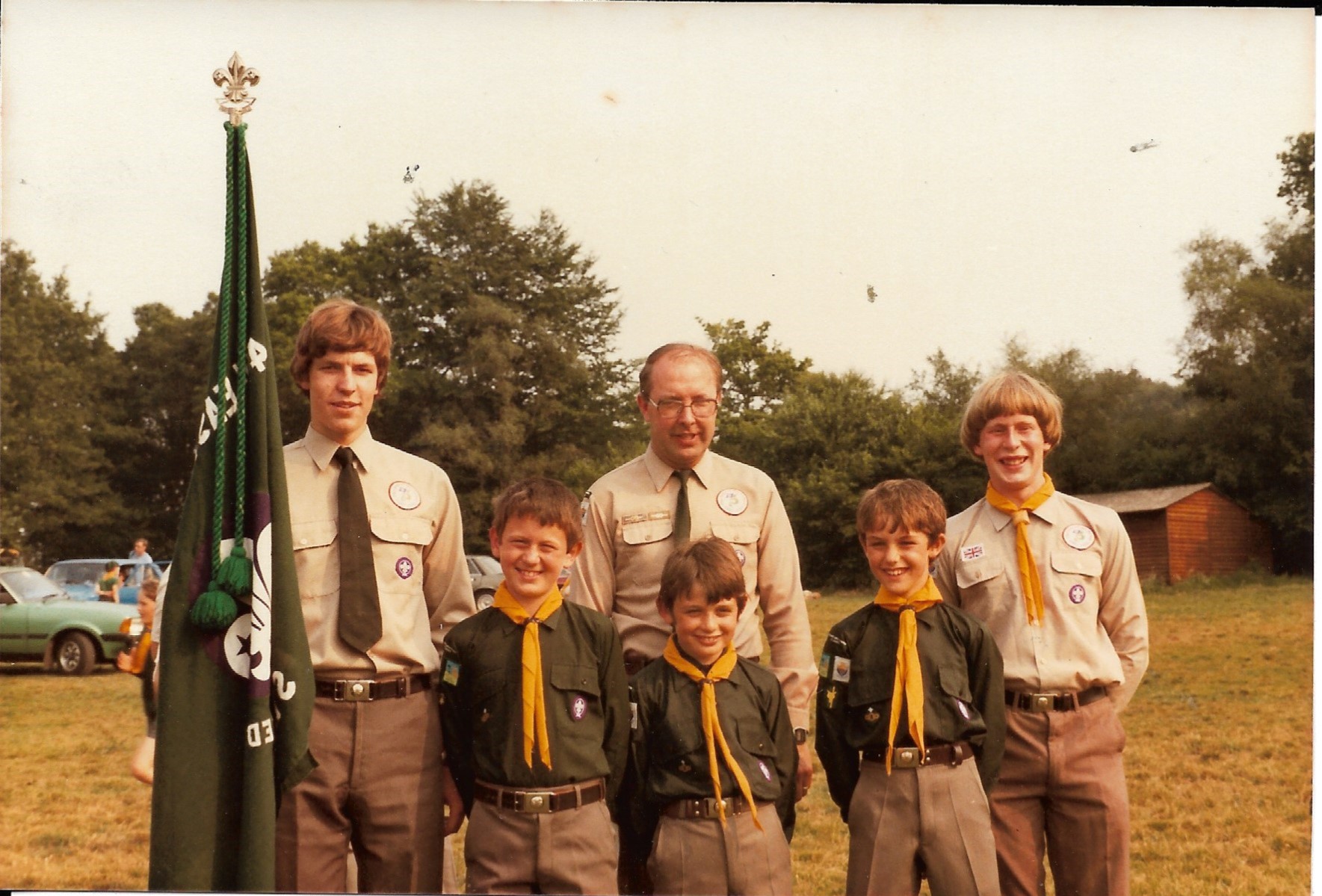 Image from 1984 - 3 Leaders and Scouts